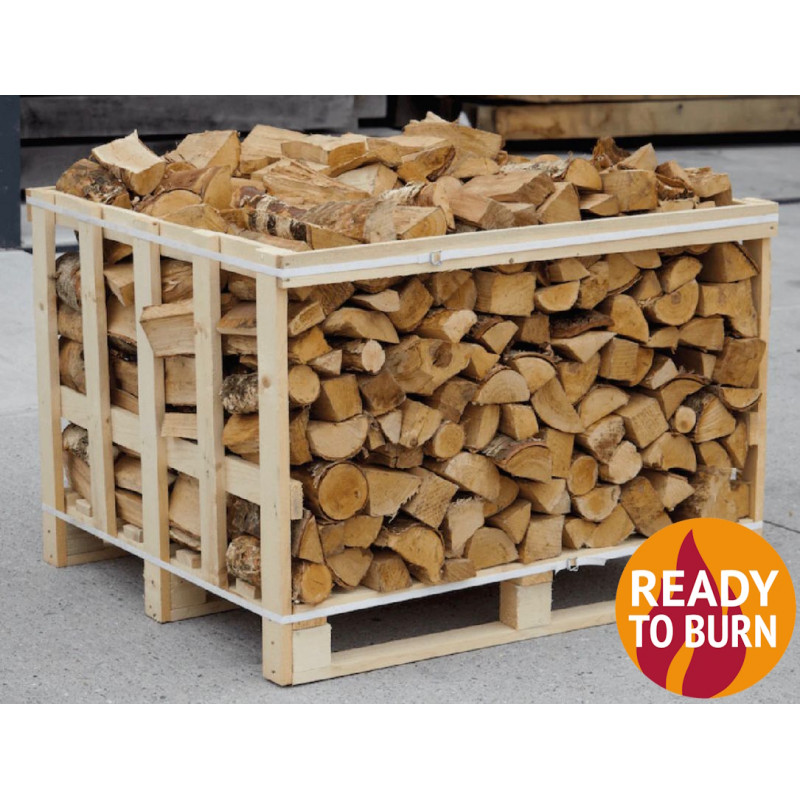 Kiln Dried Crated Logs